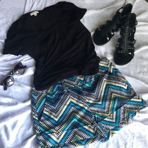 New York & Company Patterned Shorts